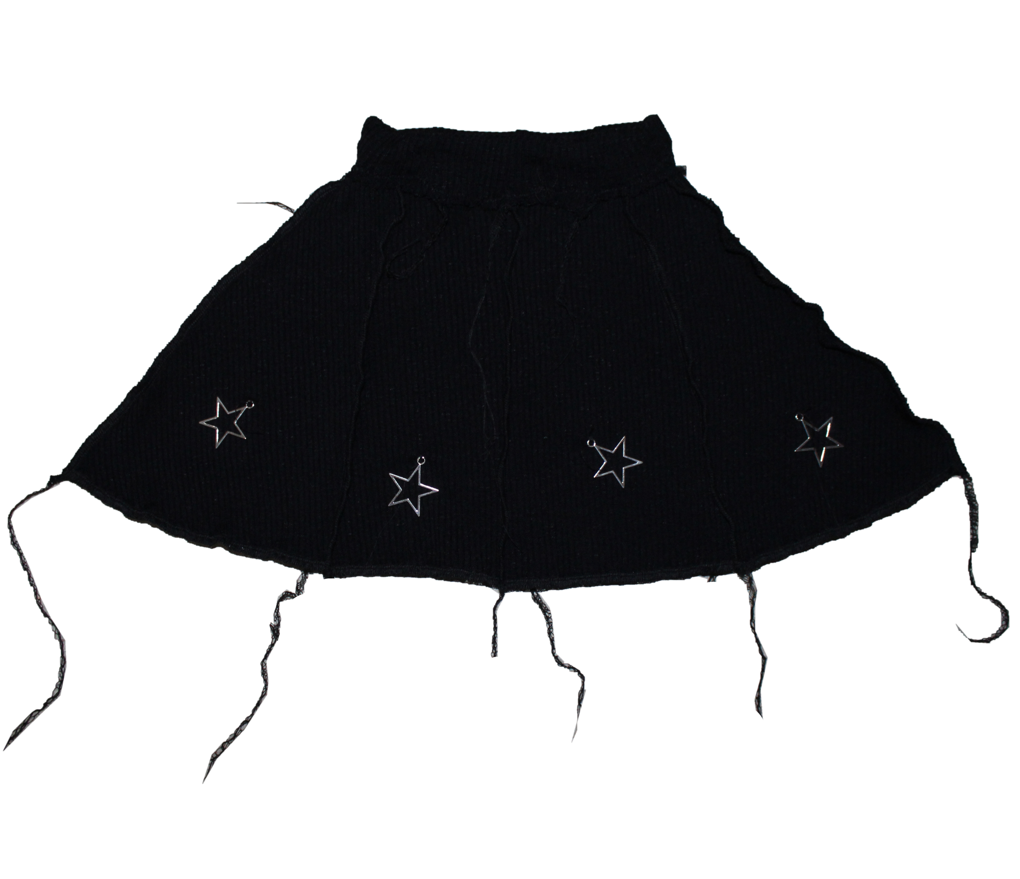 Black jelly ,, almond ☆ 𓆩❤︎𓆪  Mini skirt