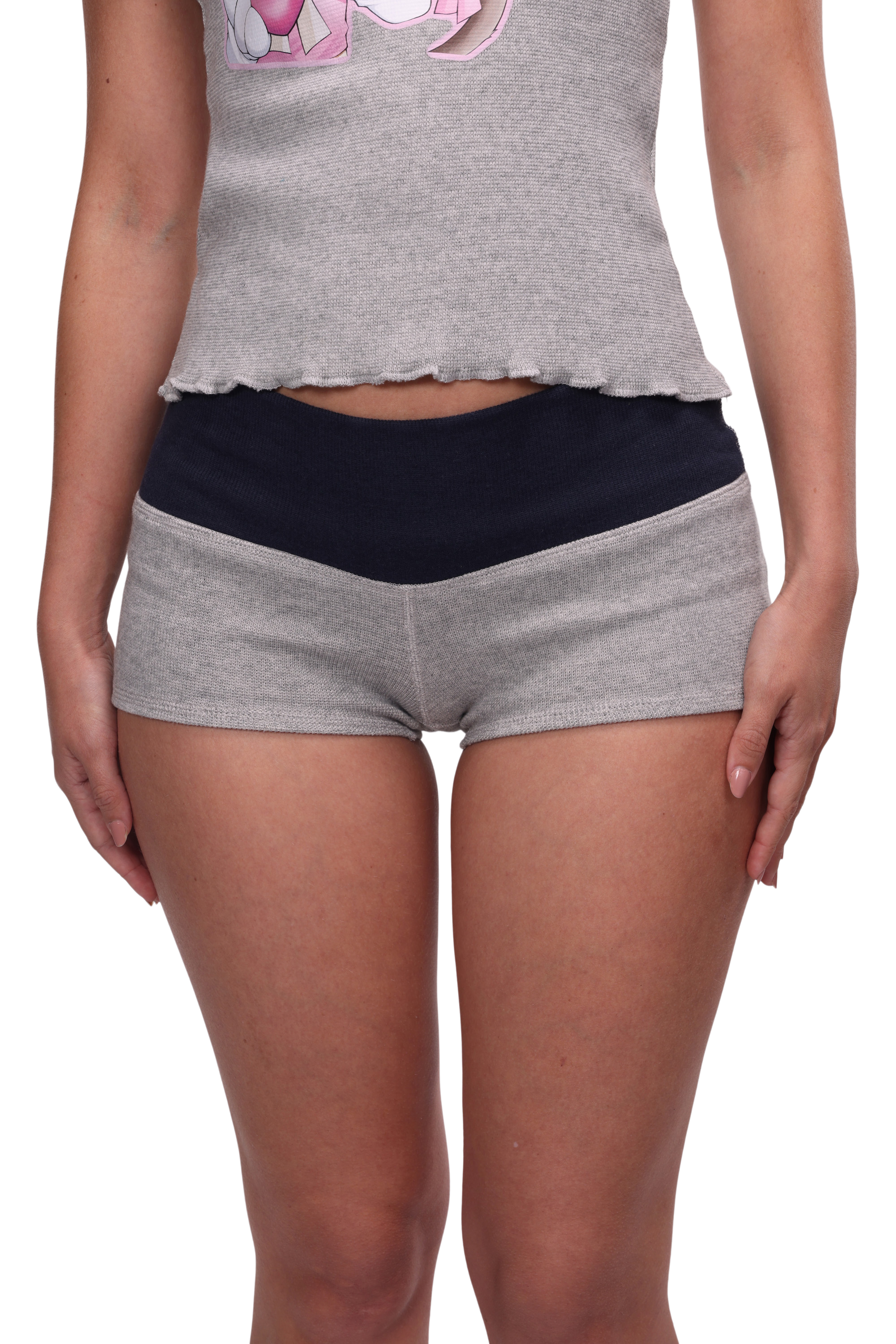 Navy Gray ₊ ໒꒱ ‧₊ . ૮ . . ྀིა⁩ Shorts