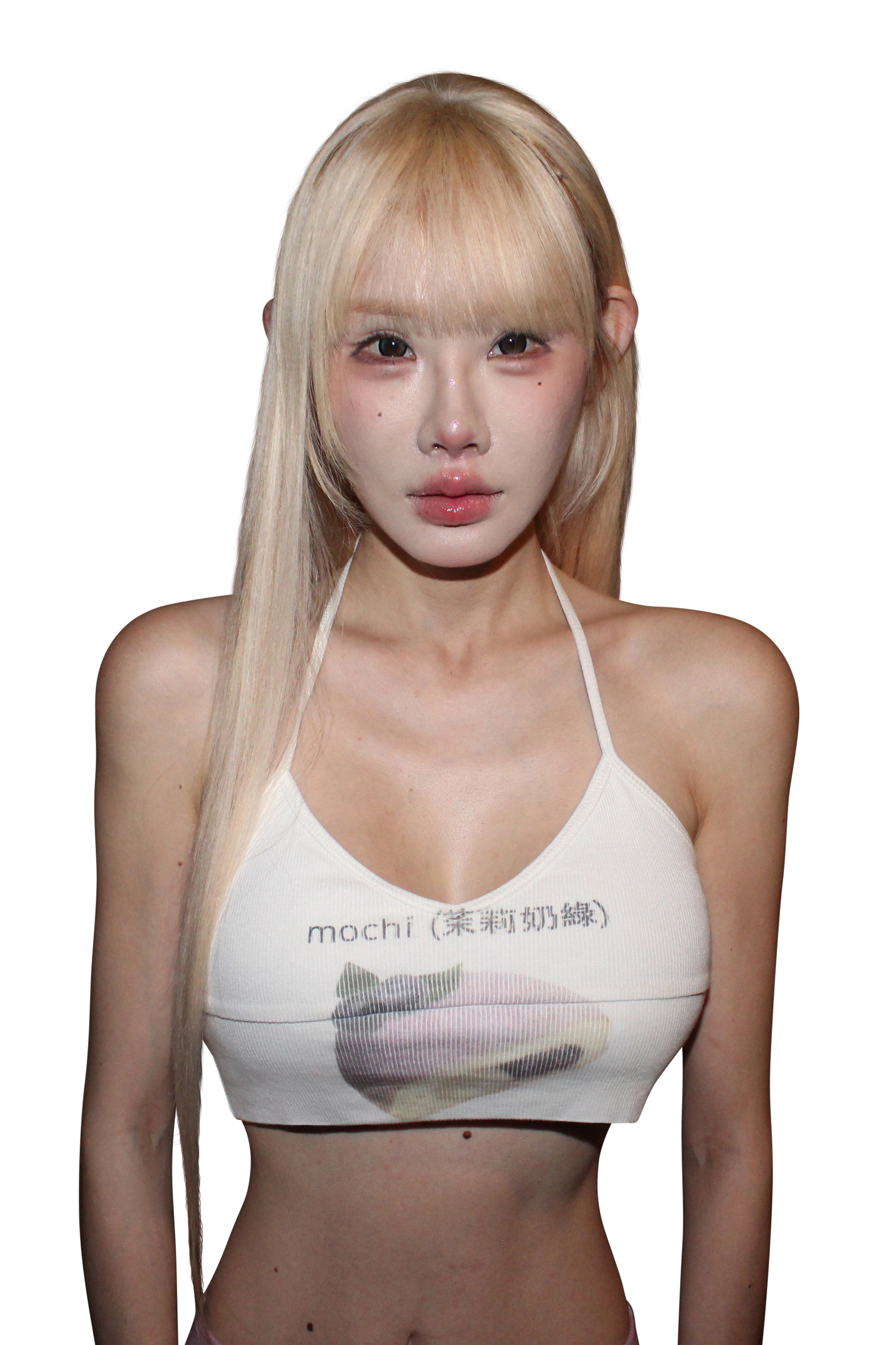 mochi (紫色奶茶) bralette .