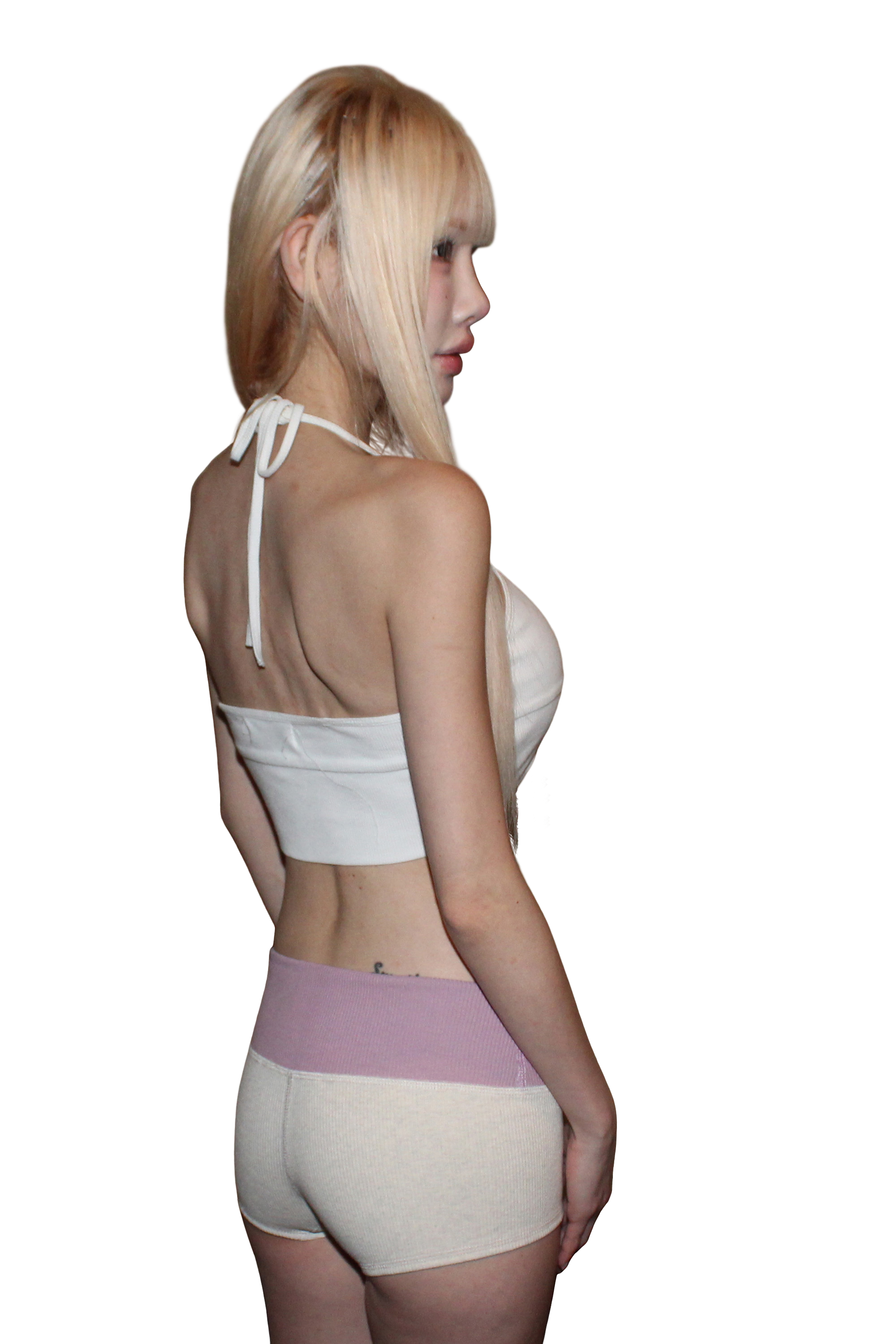 mochi (紫色奶茶) bralette .