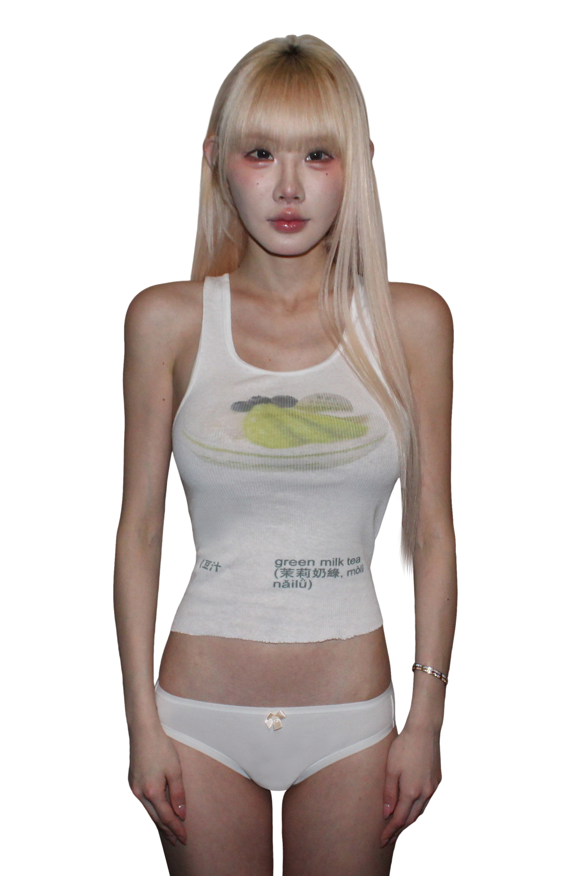 green milk tea (豆汁 top