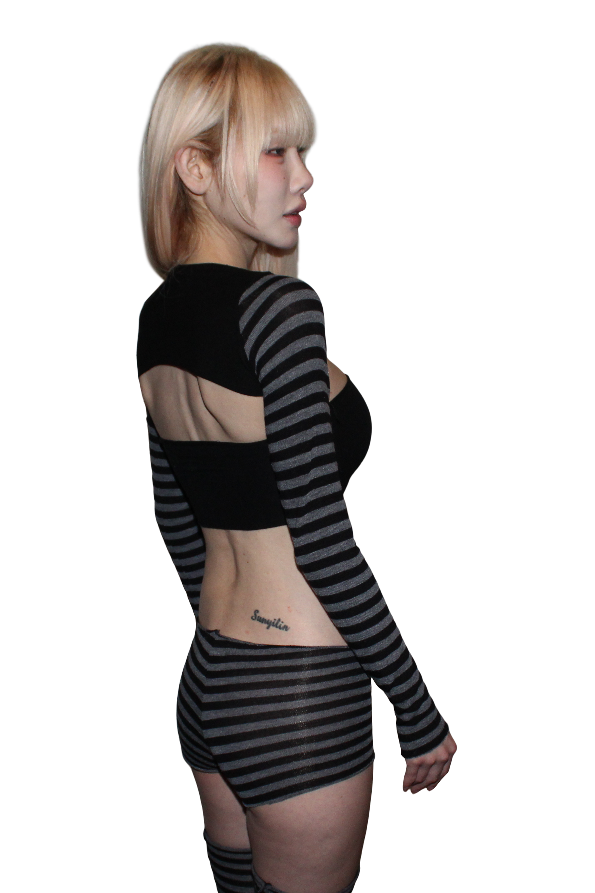 dank girl xx shoulder top