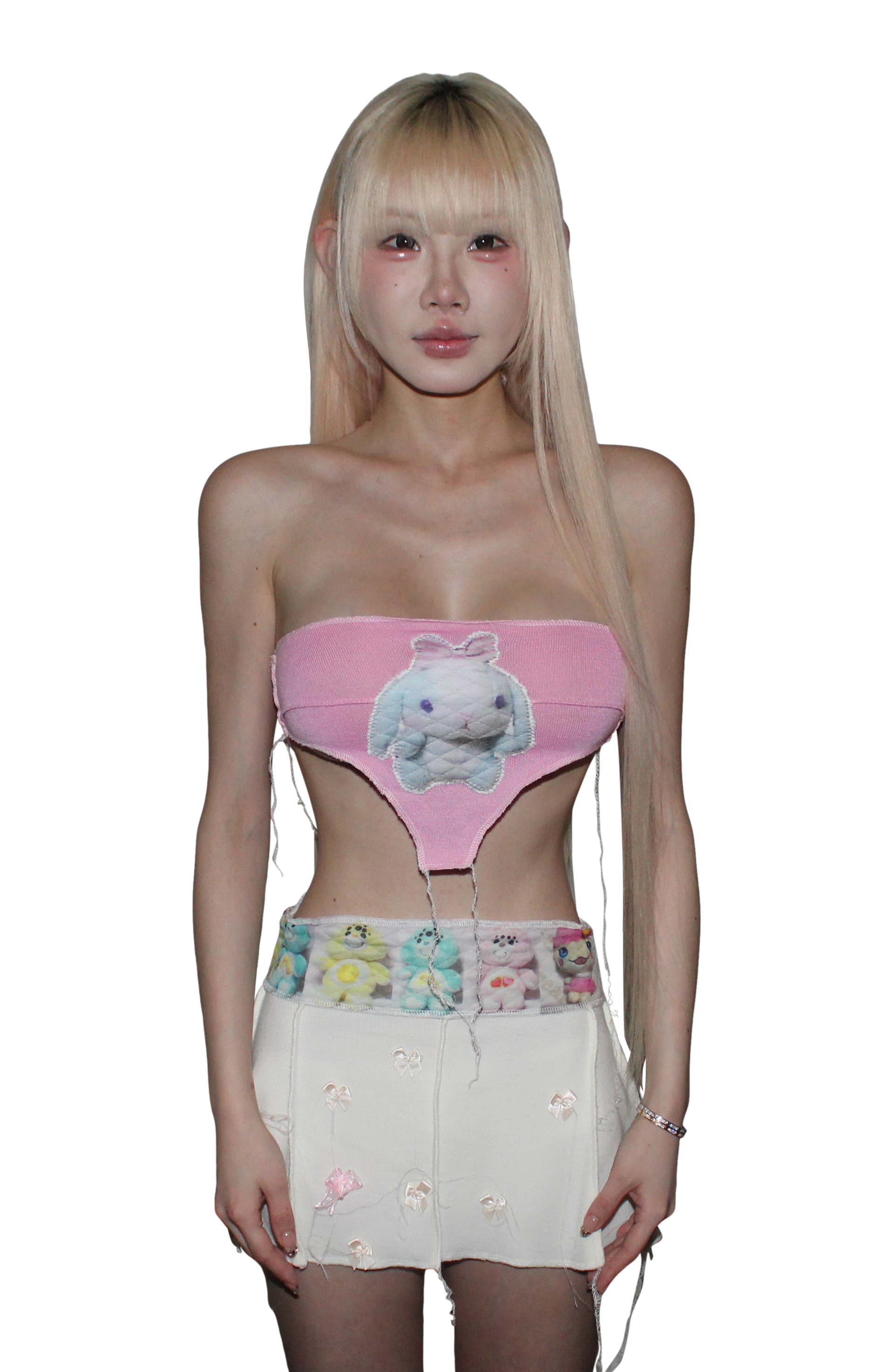 pink sushie . mini top