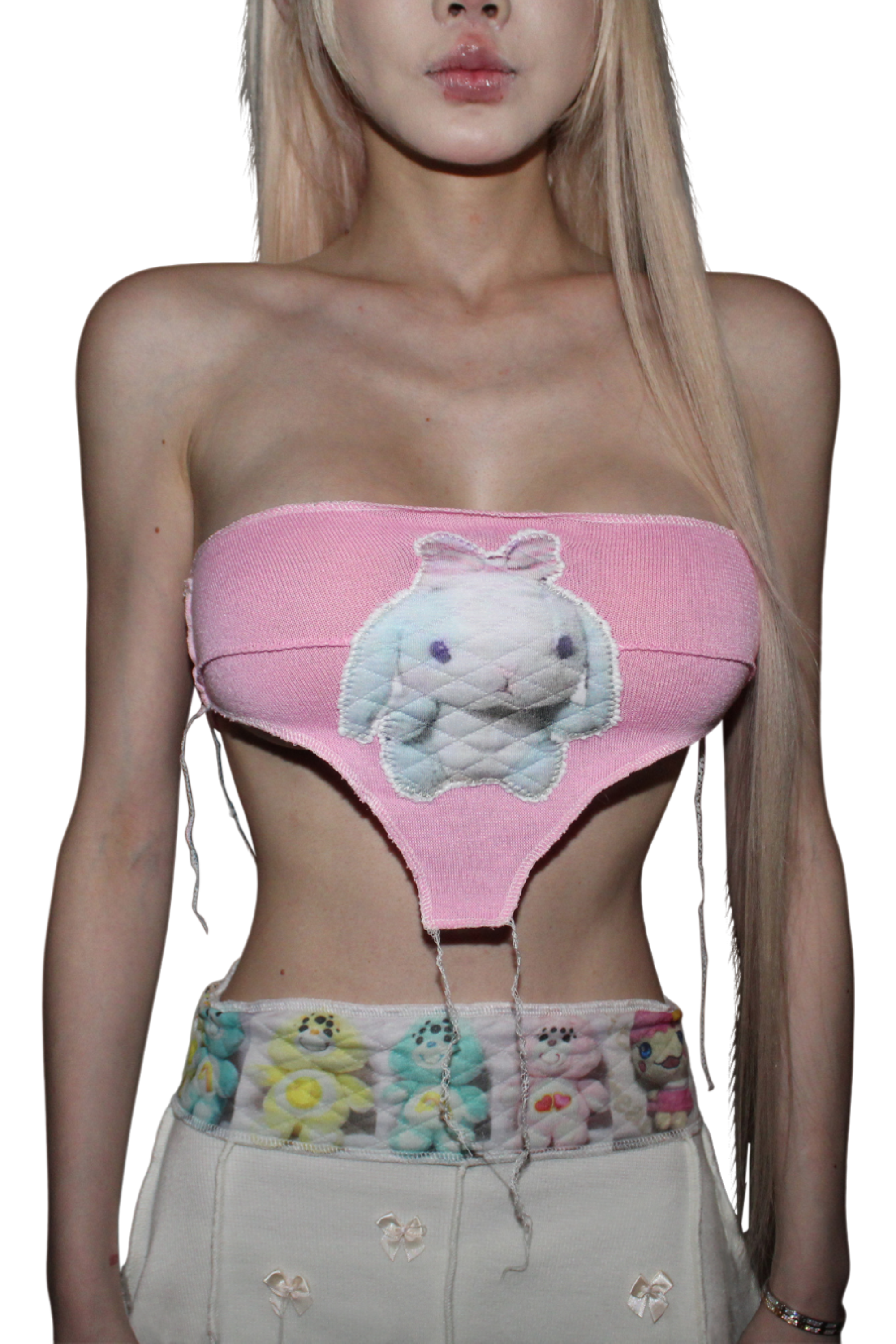 pink sushie . mini top