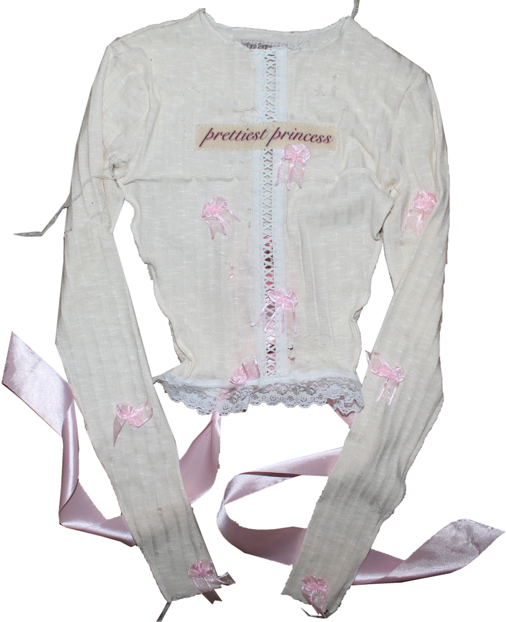 prettiest princess   🎀𓂃࣪˖ longsleeve ,