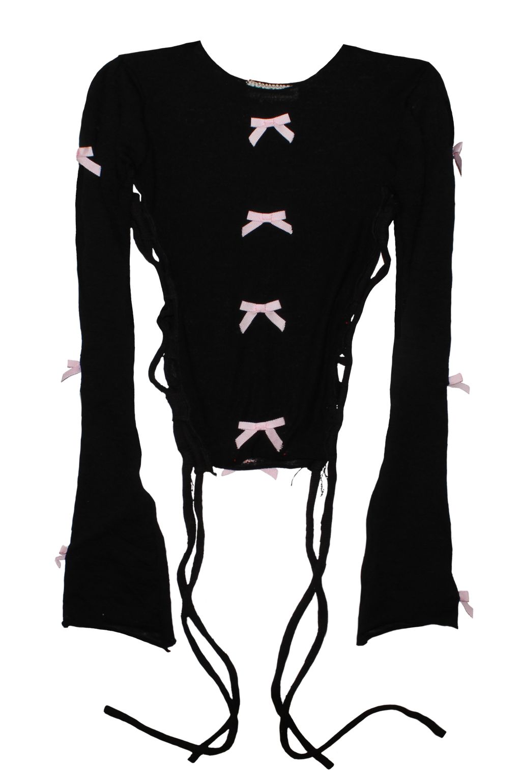 ₊ ⊹₍ᐢᐢ₎ ᰔ blk pink longsleeve 🎀