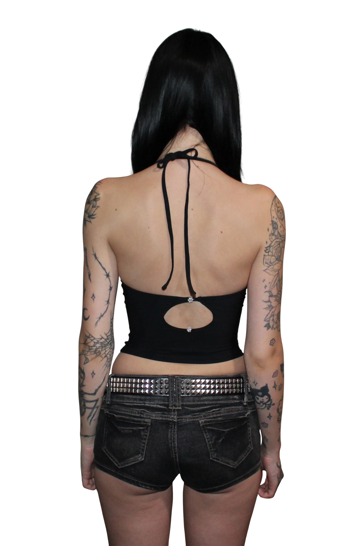 black onyx ♡ cutout tank 𓂃 ࣪˖ ִֶཐི༏ཋྀ󠀮