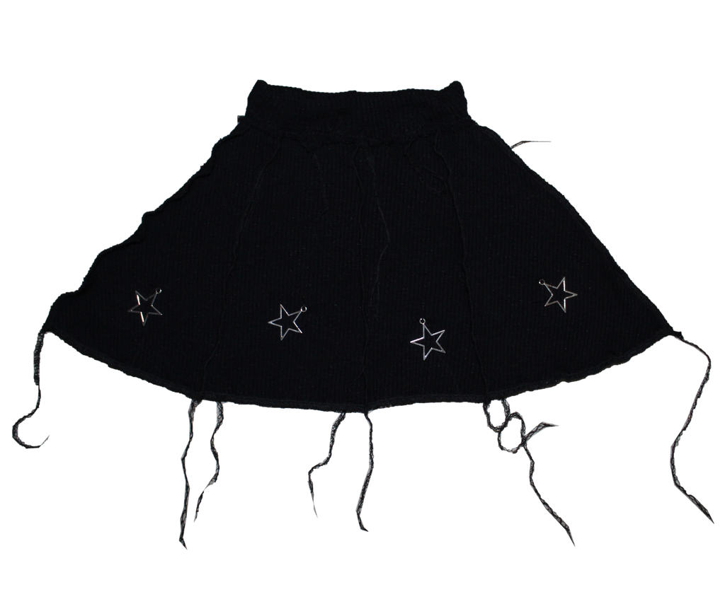Black jelly ,, almond ☆ 𓆩❤︎𓆪  Mini skirt