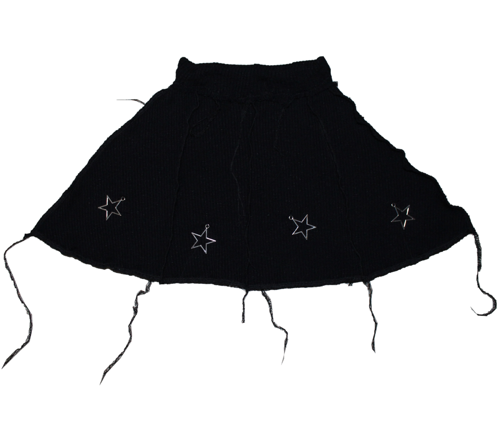 Black jelly ,, almond ☆ 𓆩❤︎𓆪  Mini skirt
