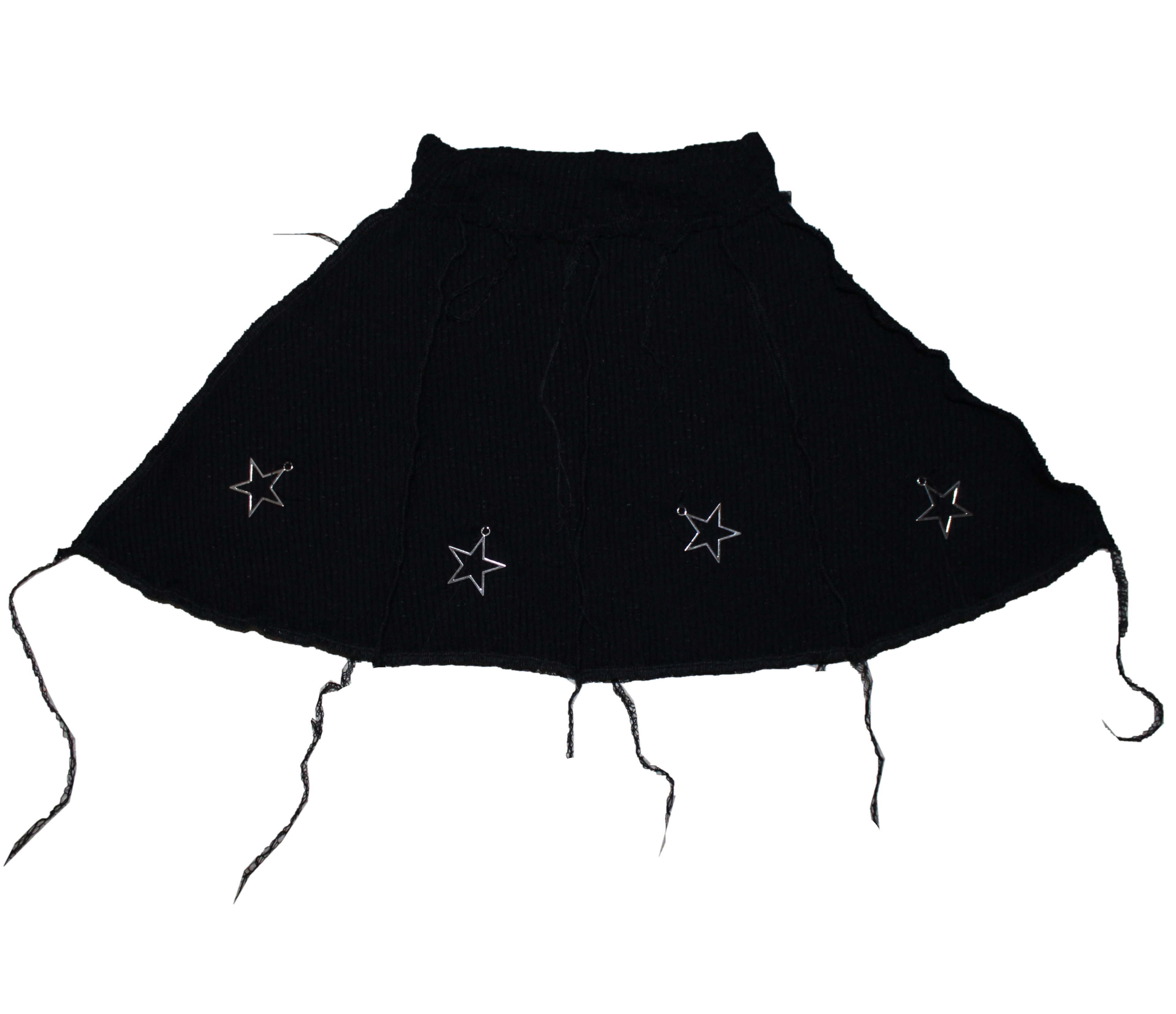 Black jelly ,, almond ☆ 𓆩❤︎𓆪  Mini skirt