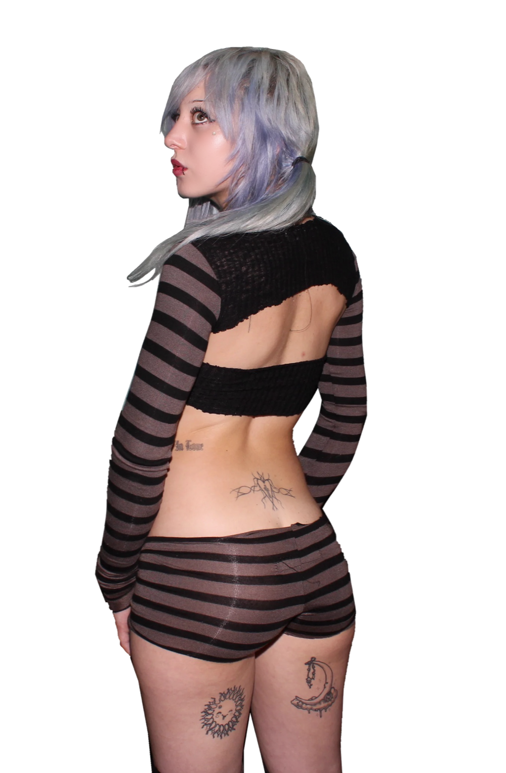 dank girl xx micro shorts