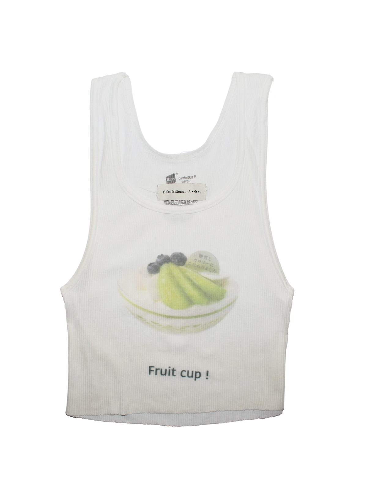 green fruit bowl . top