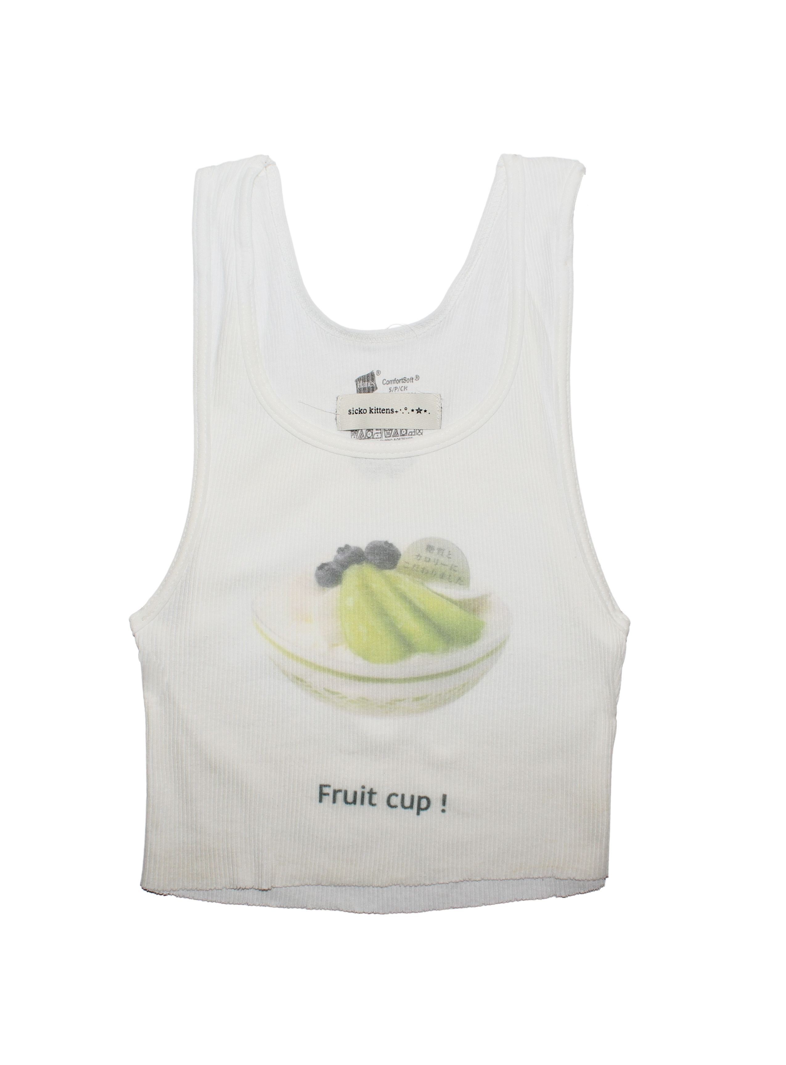 green fruit bowl . top