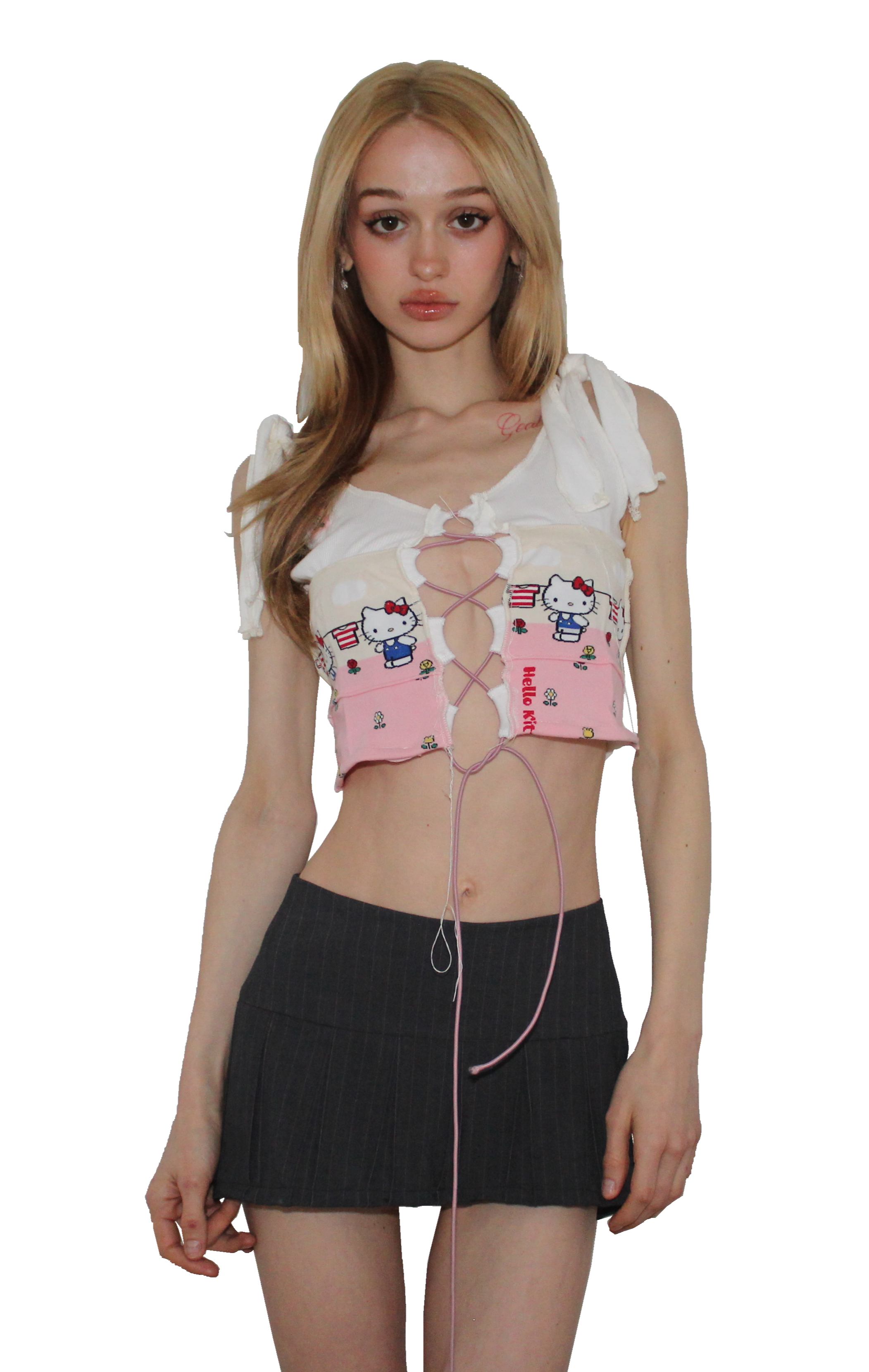 ♡  𝓬𝓱𝓾𝓵𝓲𝓹 ♡  skirt in charcoal,