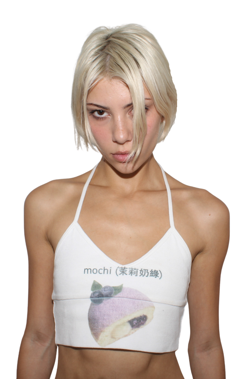 lavender mochi (紫色奶茶) bralette .