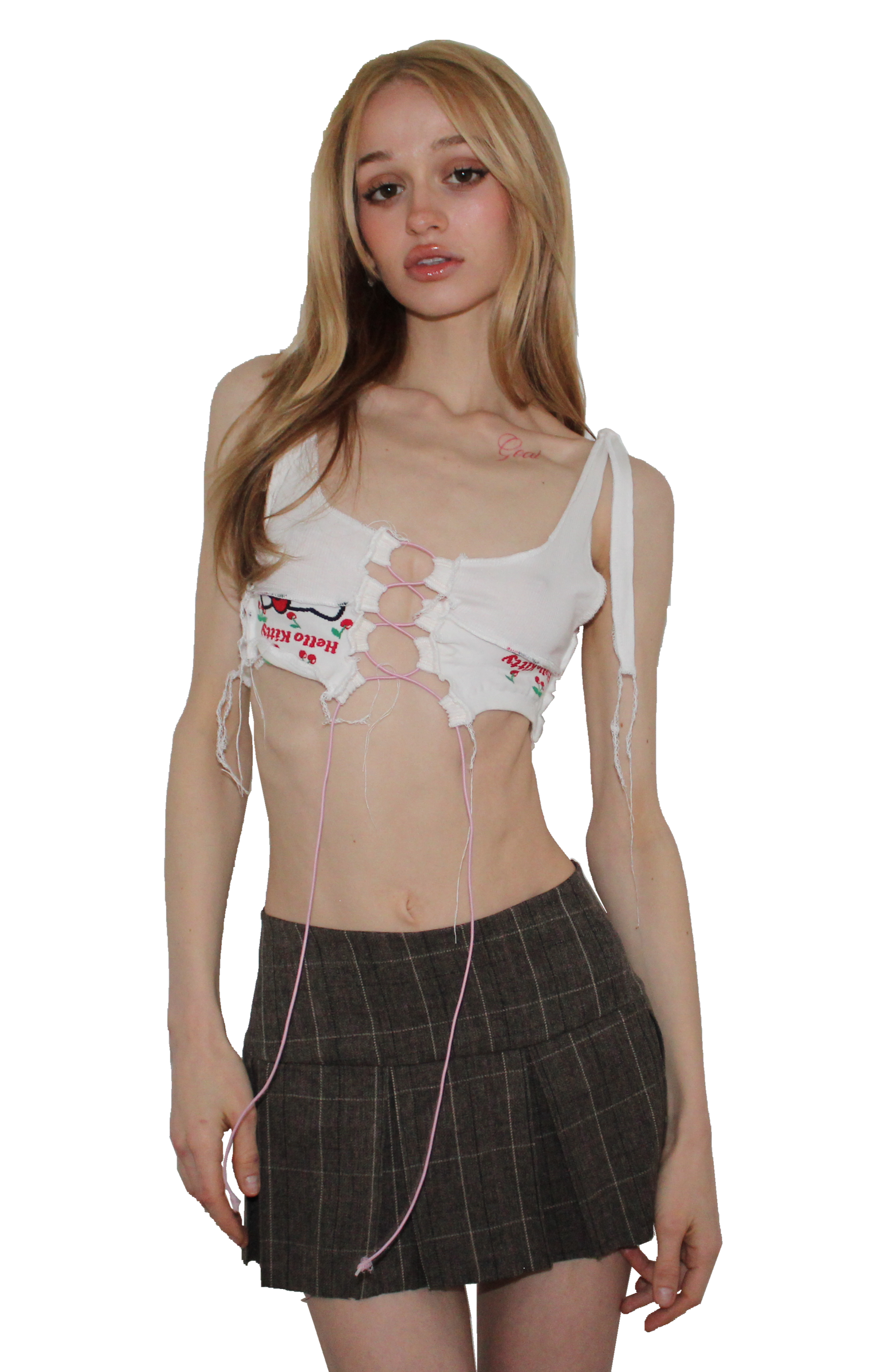 ♡ 𝓬𝓱𝓾𝓵𝓲𝓹 ♡ skirt in tan,