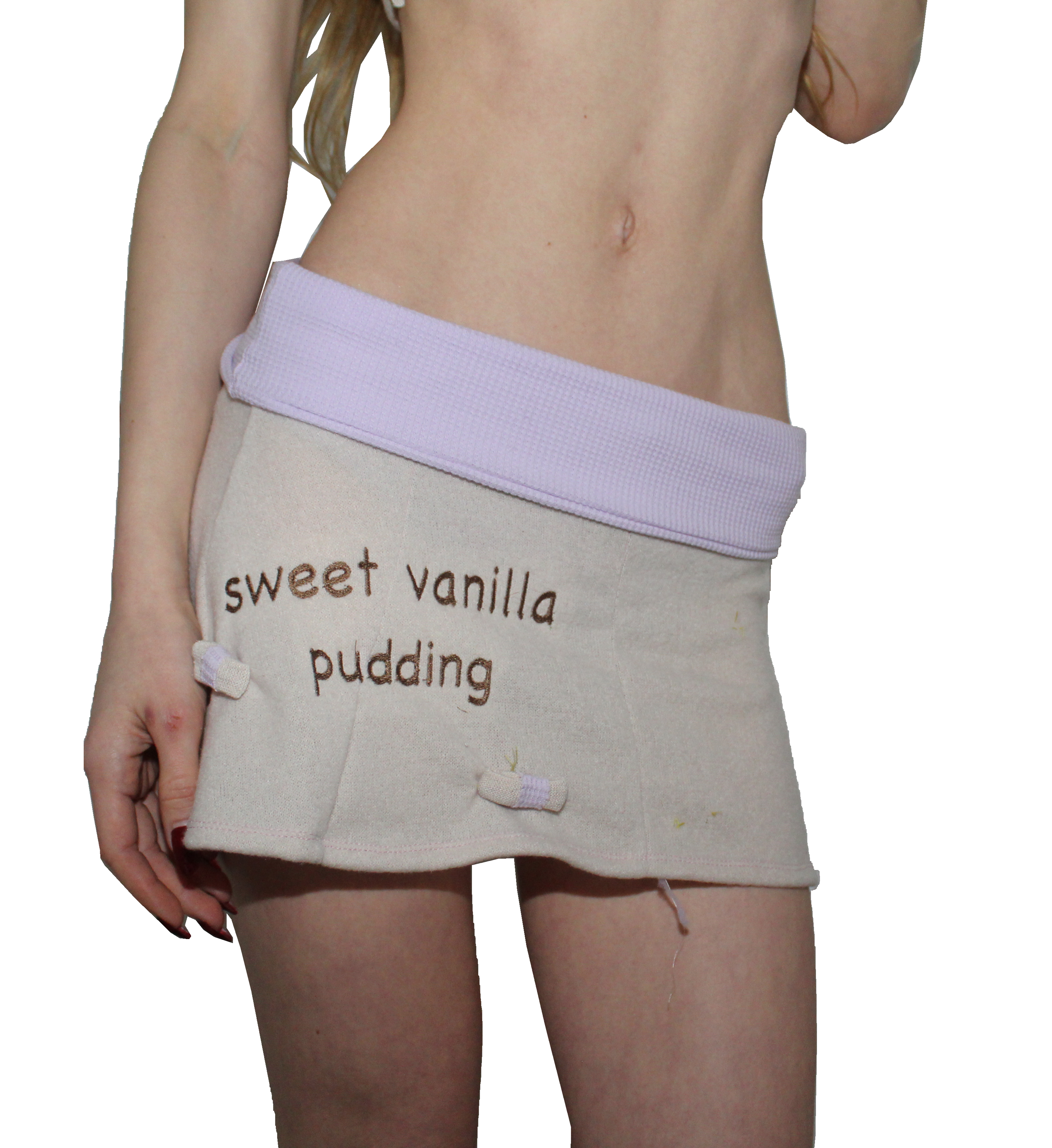 sweet vanilla pudding ⋆. 𐙚 ̊. Mini Skirt