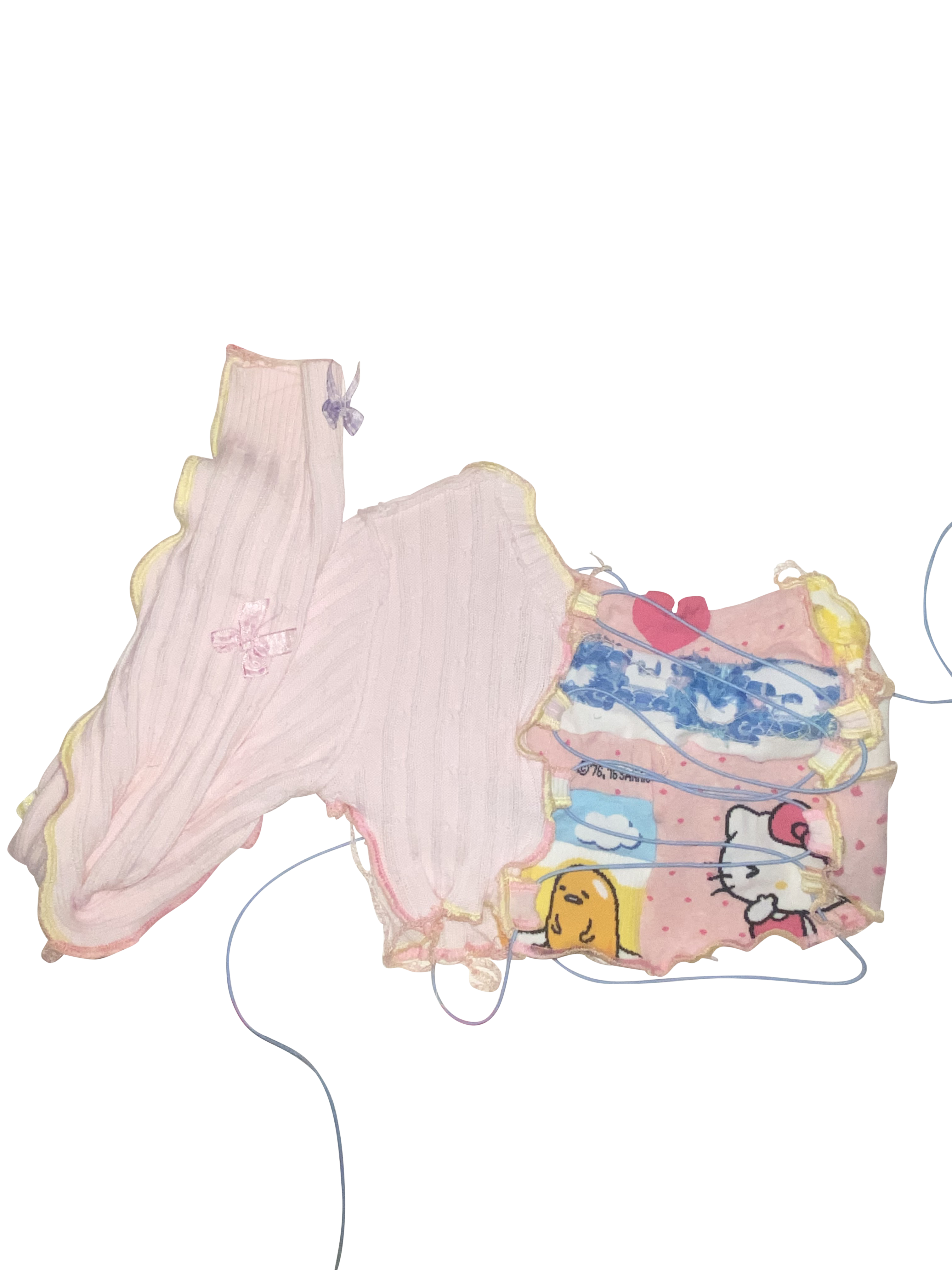 1 shoulder stwbrry banana milkshake top ••••✩