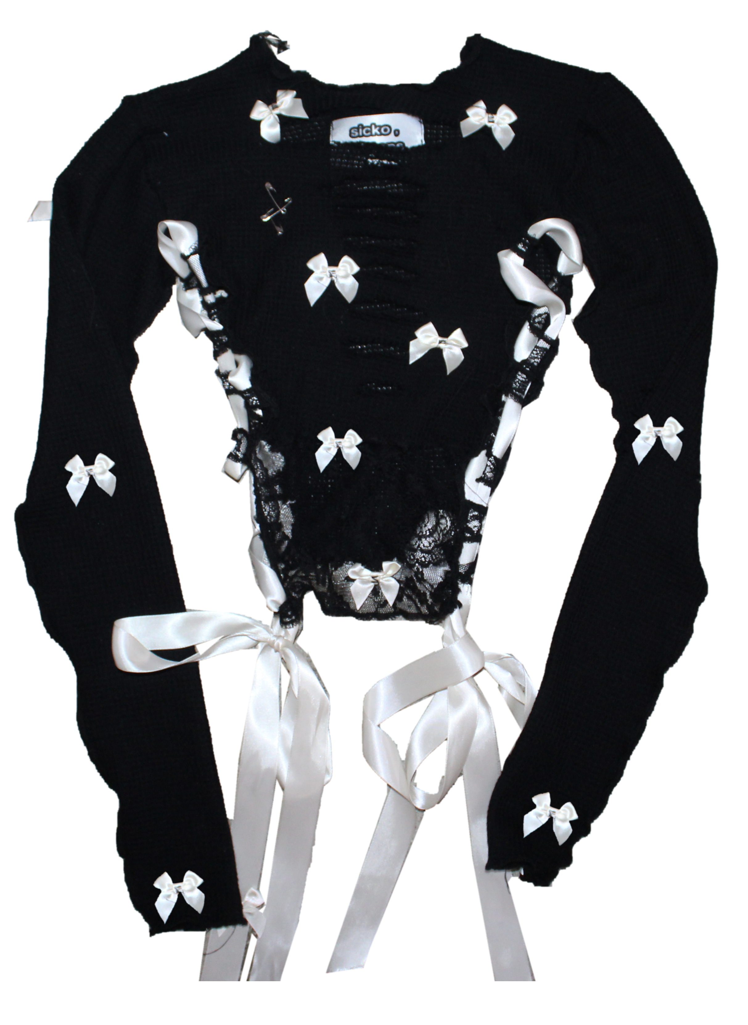 𝕓𝕝𝕒𝕔𝕜 ｡✮ 𝕞𝕚𝕝𝕜 sweater