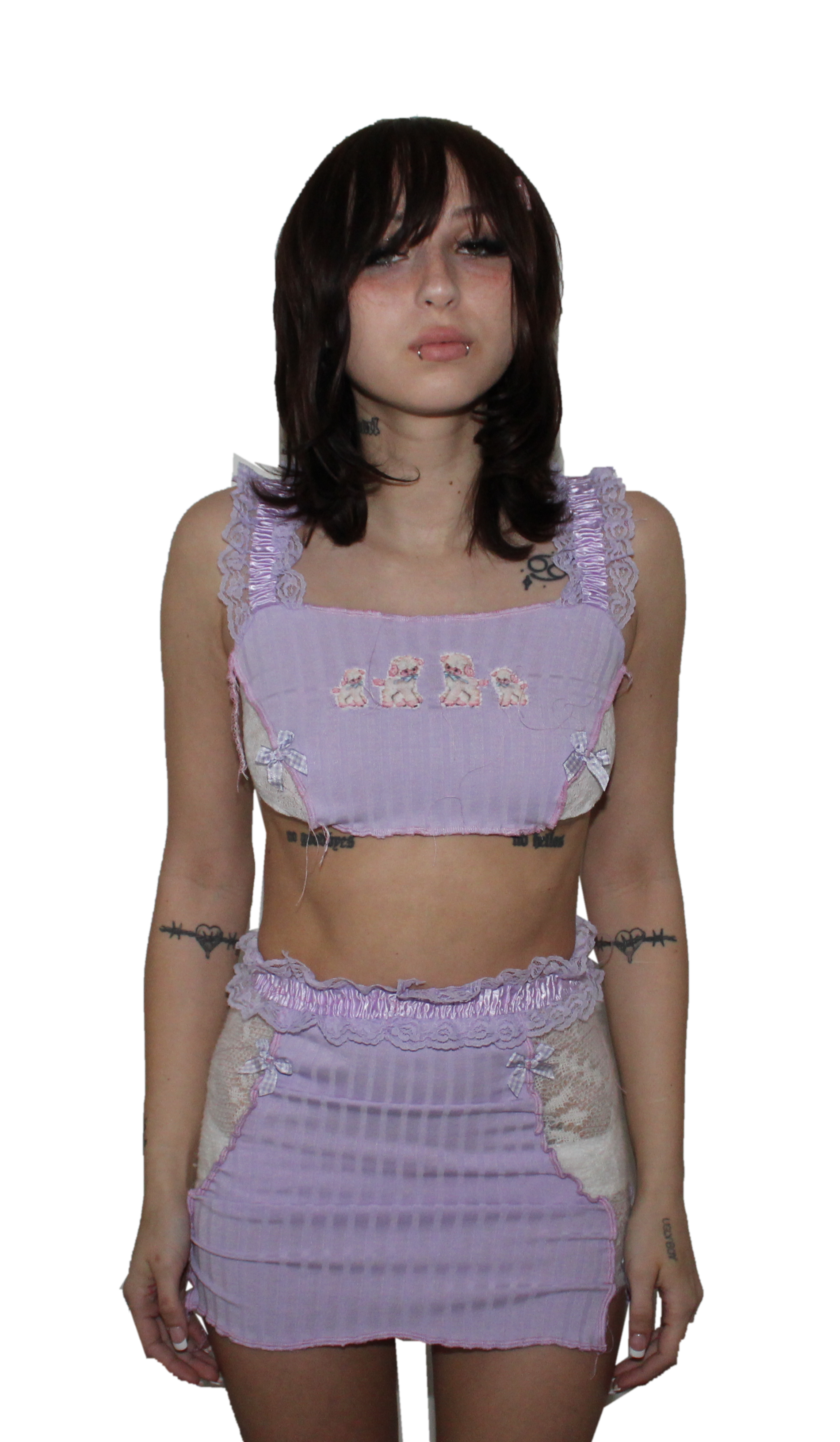 ⭒✰x⁂✬xx fra†erñal †wïñ§ lamb skirt ✬⁂x✰⭒