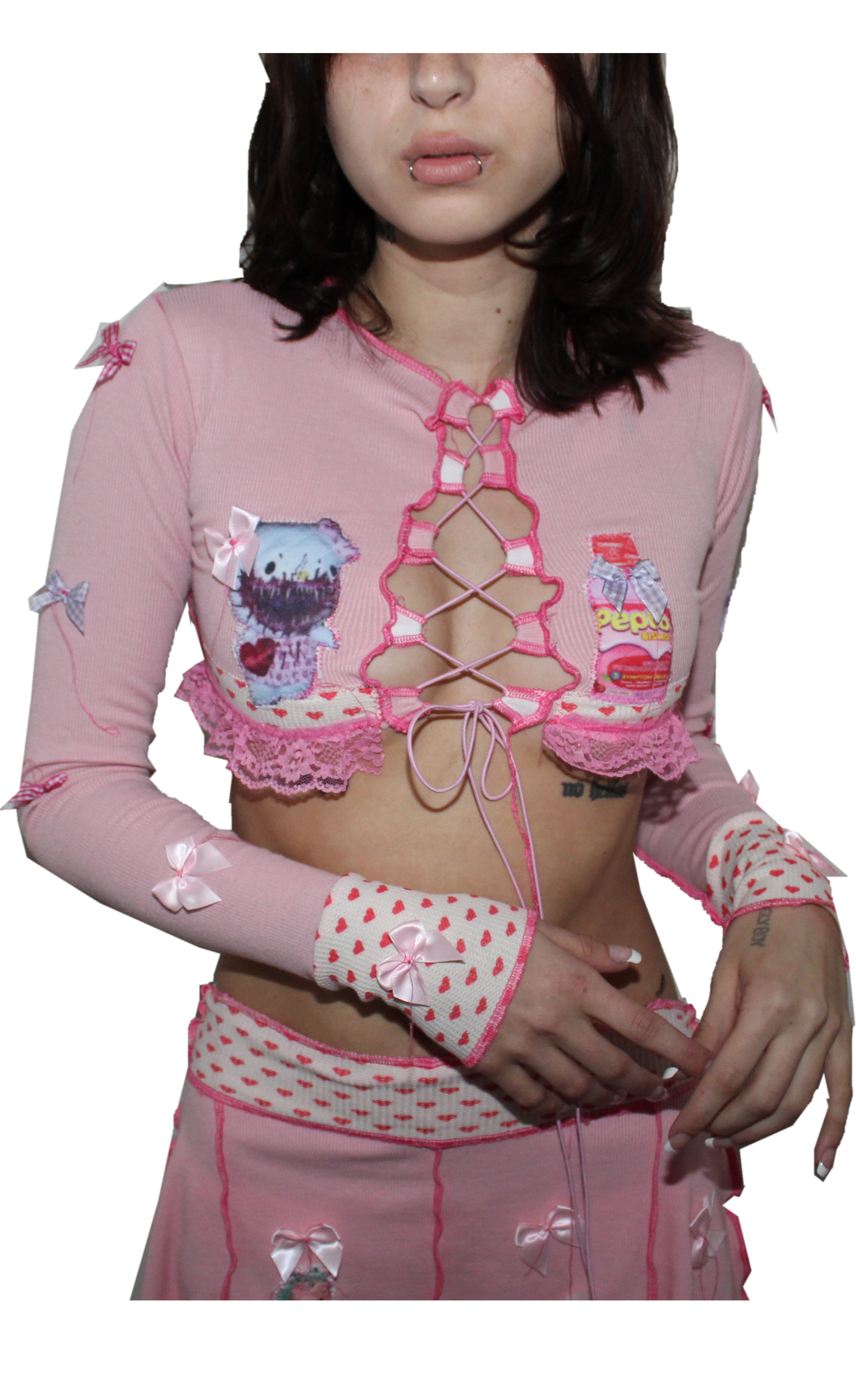 st0mach`ache✧,, longsleeve